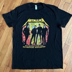 3/$15 Metallica Band Graphic T-Shirt L